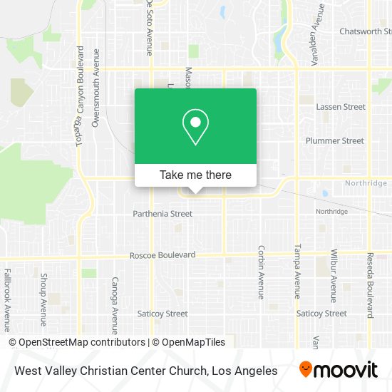 Mapa de West Valley Christian Center Church