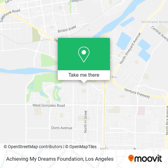 Achieving My Dreams Foundation map