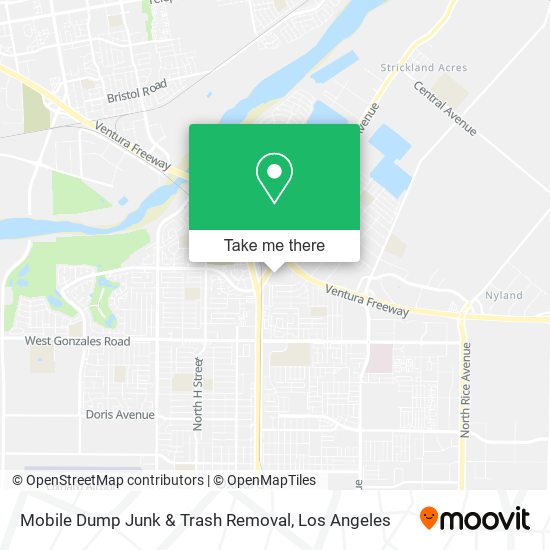 Mobile Dump Junk & Trash Removal map