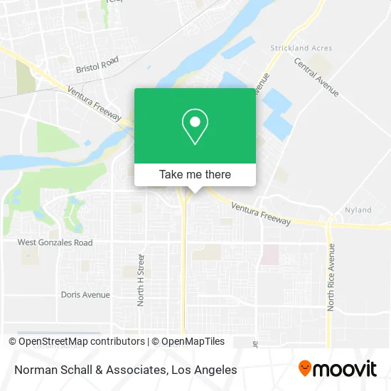 Norman Schall & Associates map