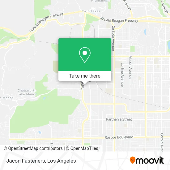 Jacon Fasteners map