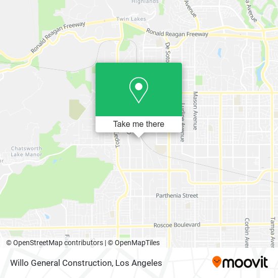 Willo General Construction map