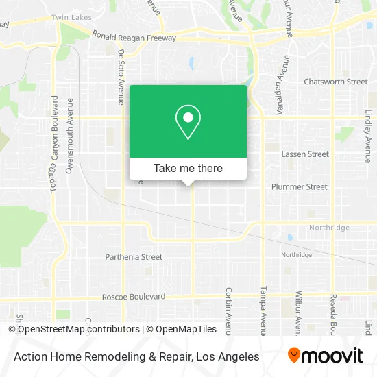 Action Home Remodeling & Repair map