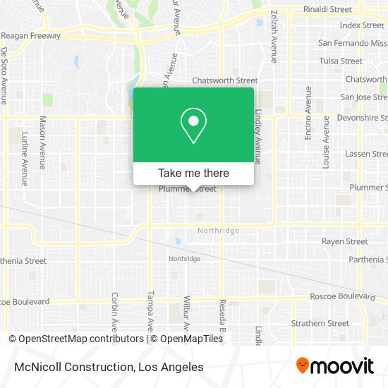 McNicoll Construction map