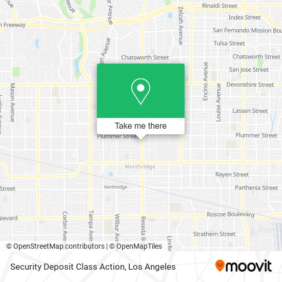 Security Deposit Class Action map
