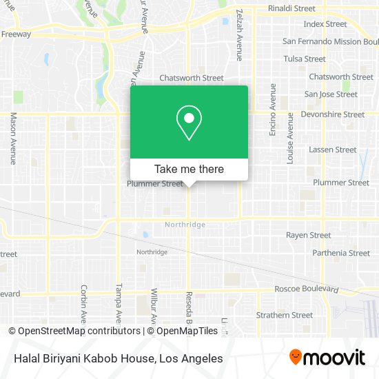 Mapa de Halal Biriyani Kabob House