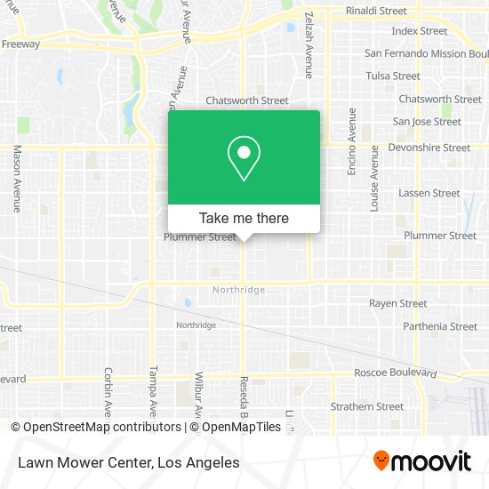 Mapa de Lawn Mower Center