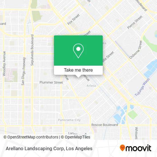 Mapa de Arellano Landscaping Corp