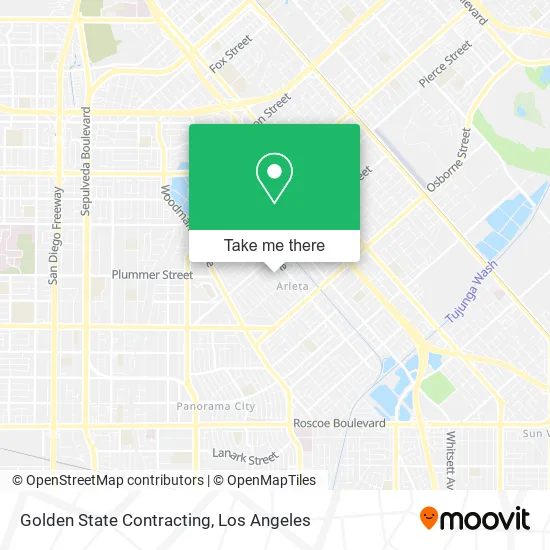 Mapa de Golden State Contracting