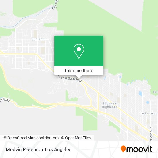 Medvin Research map