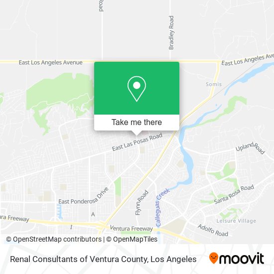 Mapa de Renal Consultants of Ventura County