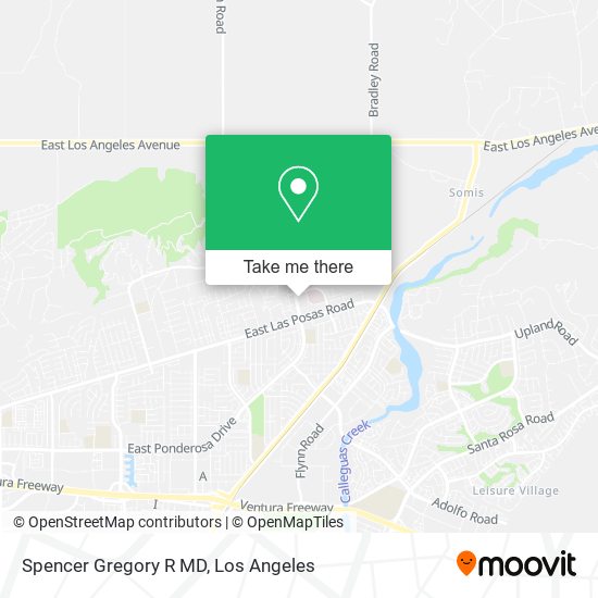 Spencer Gregory R MD map