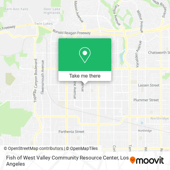 Fish of West Valley Community Resource Center map