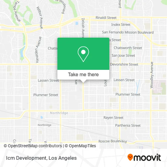 Icm Development map