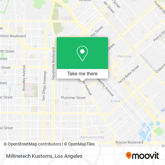 Millinetech Kustoms map
