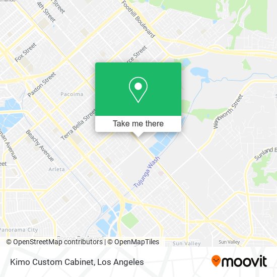Kimo Custom Cabinet map
