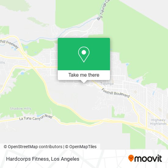 Hardcorps Fitness map