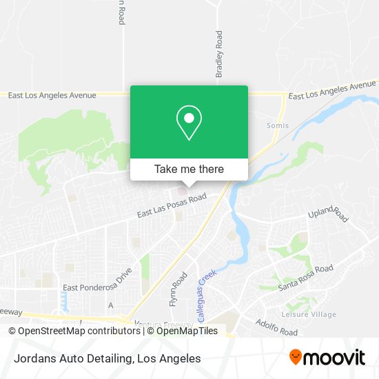 Jordans Auto Detailing map