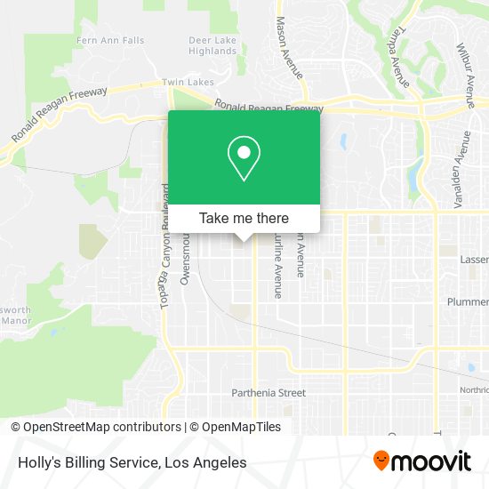 Mapa de Holly's Billing Service