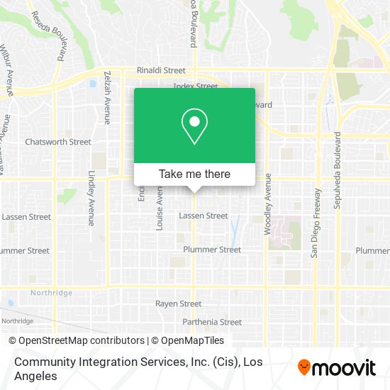 Community Integration Services, Inc. (Cis) map