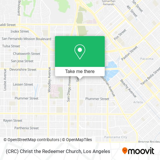 (CRC) Christ the Redeemer Church map