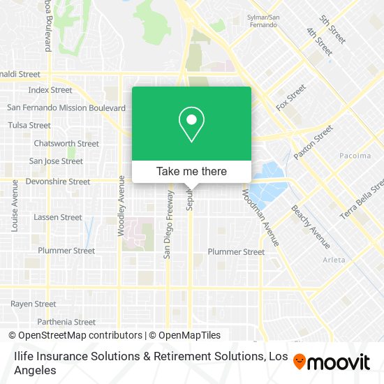 Mapa de Ilife Insurance Solutions & Retirement Solutions