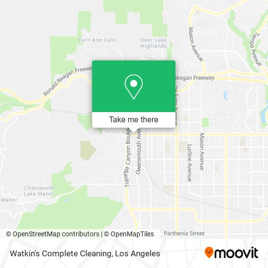 Watkin's Complete Cleaning map
