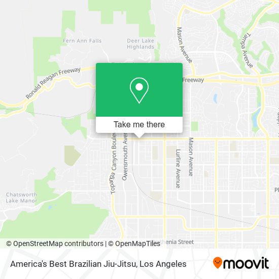 Mapa de America's Best Brazilian Jiu-Jitsu