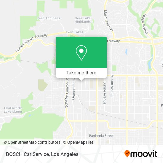 BOSCH Car Service map