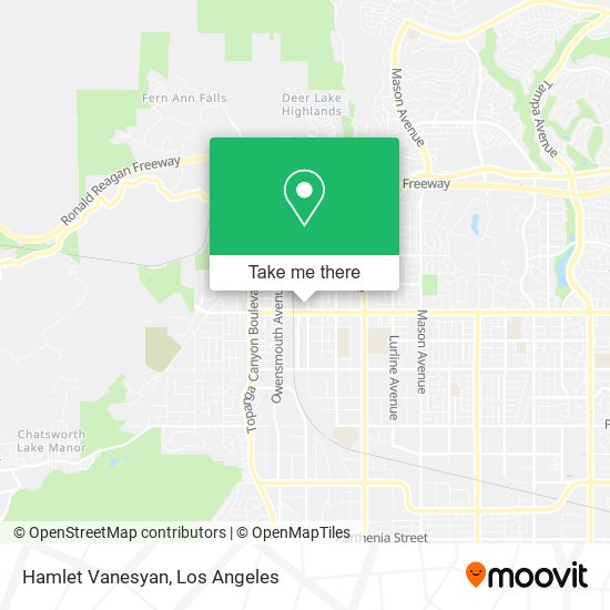 Hamlet Vanesyan map