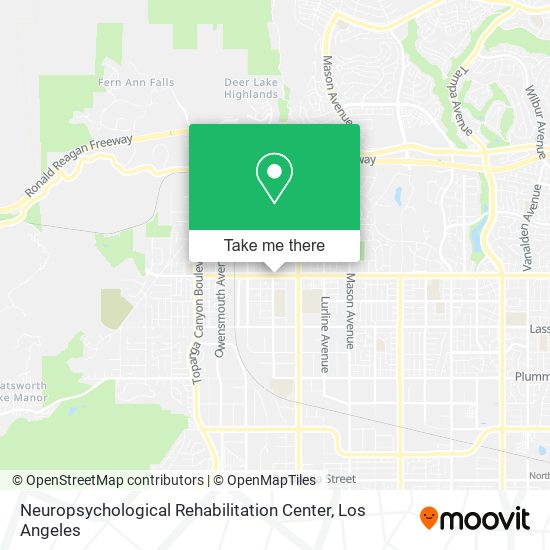 Neuropsychological Rehabilitation Center map