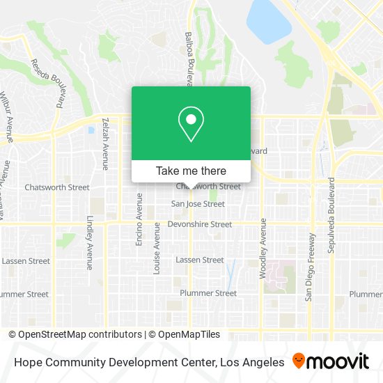 Hope Community Development Center map