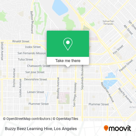 Mapa de Buzzy Beez Learning Hive