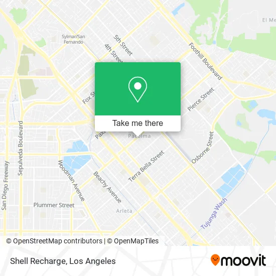 Shell Recharge map