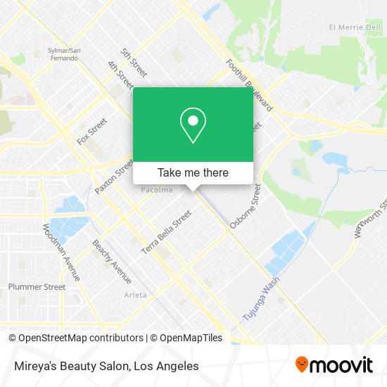 Mapa de Mireya's Beauty Salon