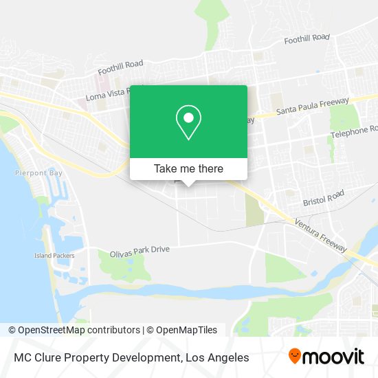 Mapa de MC Clure Property Development