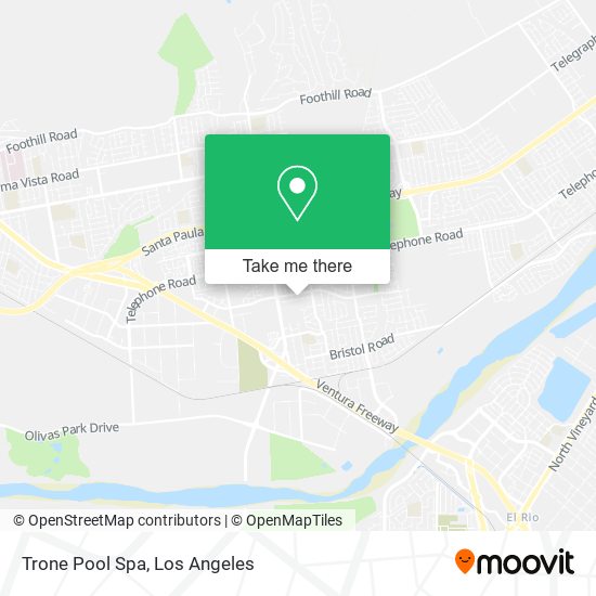 Mapa de Trone Pool Spa