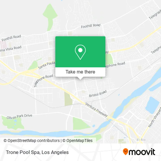 Trone Pool Spa map