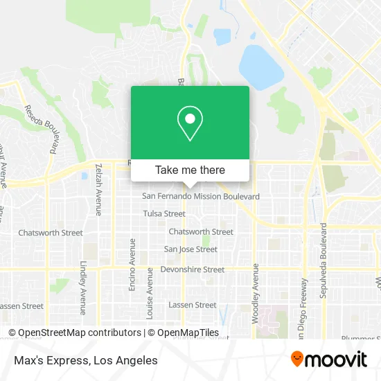 Mapa de Max's Express