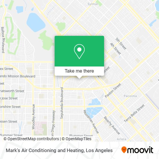 Mapa de Mark's Air Conditioning and Heating