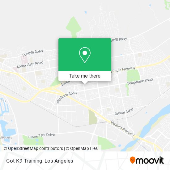 Got K9 Training map