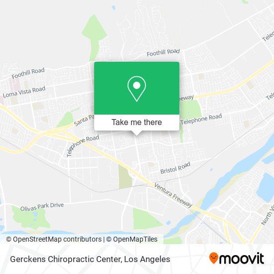Mapa de Gerckens Chiropractic Center