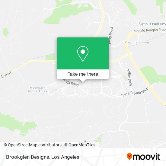 Brookglen Designs map