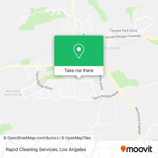 Rapid Cleaning Services map
