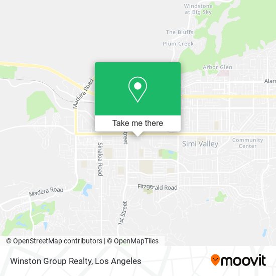 Winston Group Realty map
