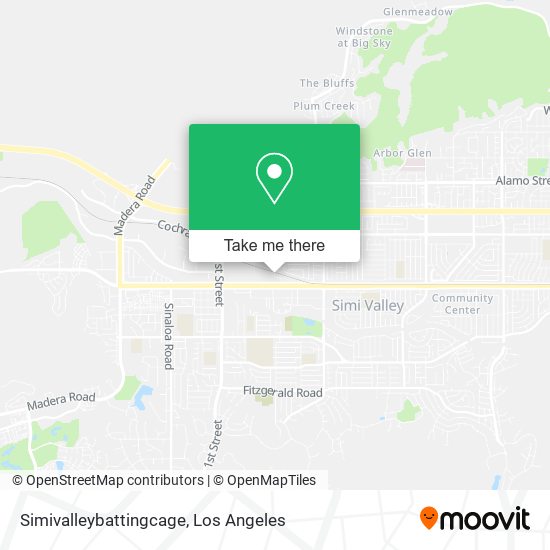 Mapa de Simivalleybattingcage