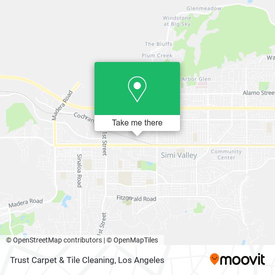 Mapa de Trust Carpet & Tile Cleaning