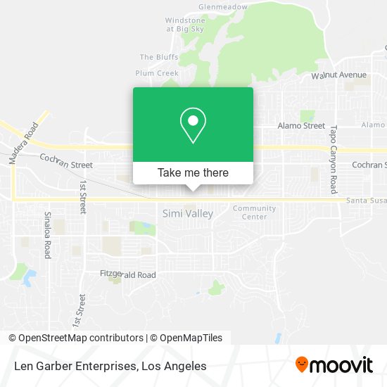 Len Garber Enterprises map