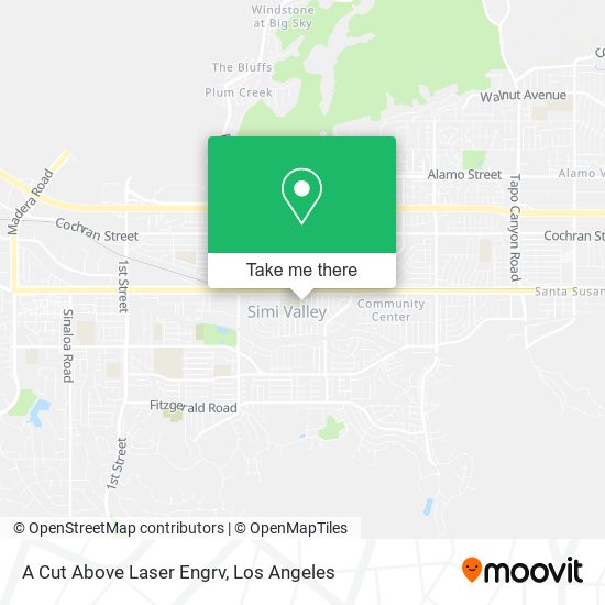 A Cut Above Laser Engrv map