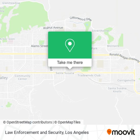 Mapa de Law Enforcement and Security